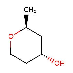 2H-Pyran-4-ol, tetrahydro-2-methyl-, (2S-trans)- (9CI)