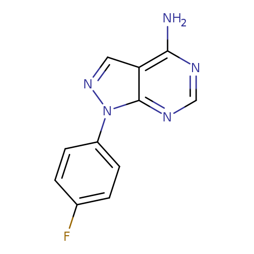 1-(4-Fluorophenyl)-1H-pyrazolo[3,4-d]pyrimidin-4-amine