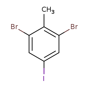 1,3-Dibromo-5-iodo-2-methylbenzene