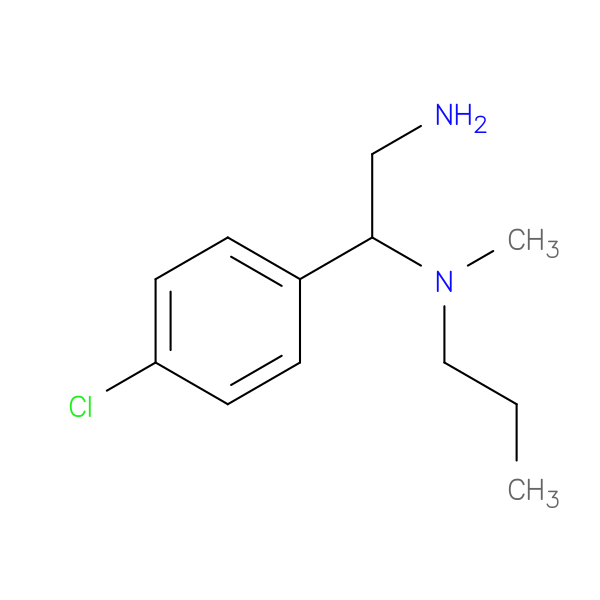 [2-amino-1-(4-chlorophenyl)ethyl](methyl)propylamine