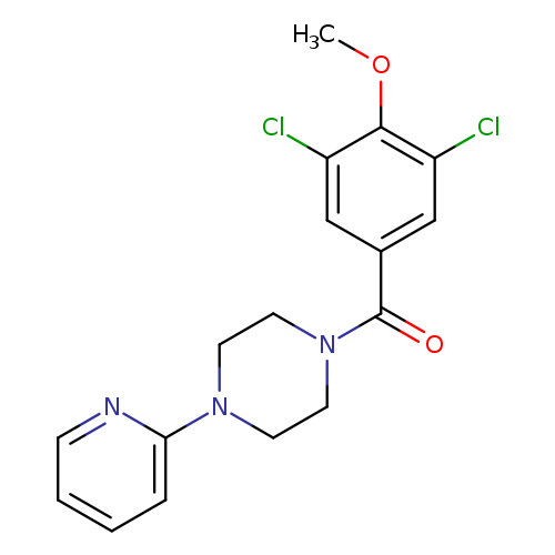 1-(3,5-dichloro-4-methoxybenzoyl)-4-(pyridin-2-yl)piperazine