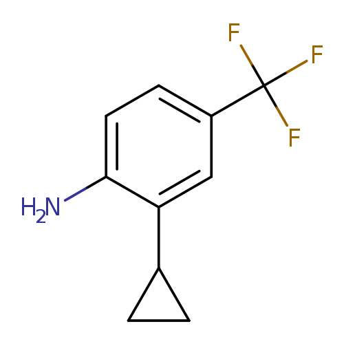 2-Cyclopropyl-4-(trifluoromethyl)aniline