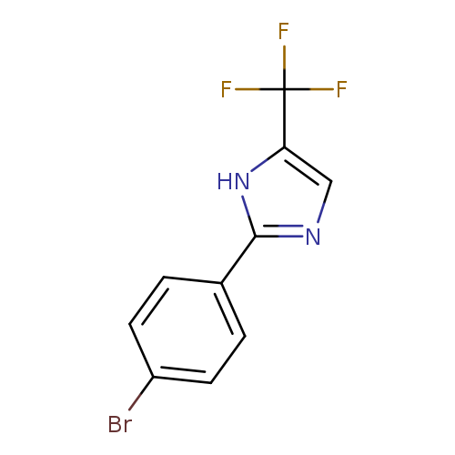 1H-IMidazole, 2-(4-broMophenyl)-5-(trifluoroMethyl)-