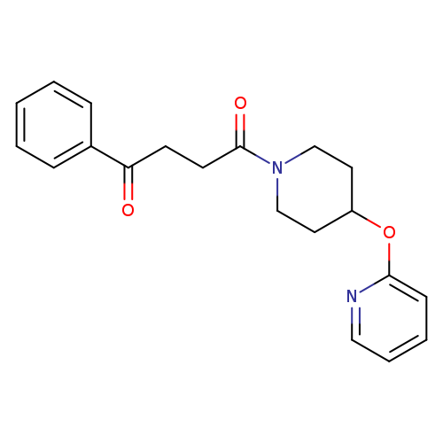 1-phenyl-4-[4-(pyridin-2-yloxy)piperidin-1-yl]butane-1,4-dione