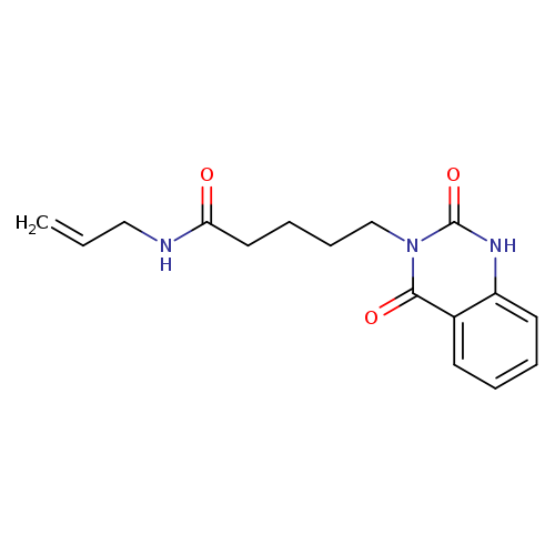 5-(2,4-dioxo-1,2,3,4-tetrahydroquinazolin-3-yl)-N-(prop-2-en-1-yl)pentanamide