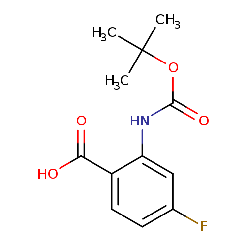 2-((tert-Butoxycarbonyl)amino)-4-fluorobenzoic acid