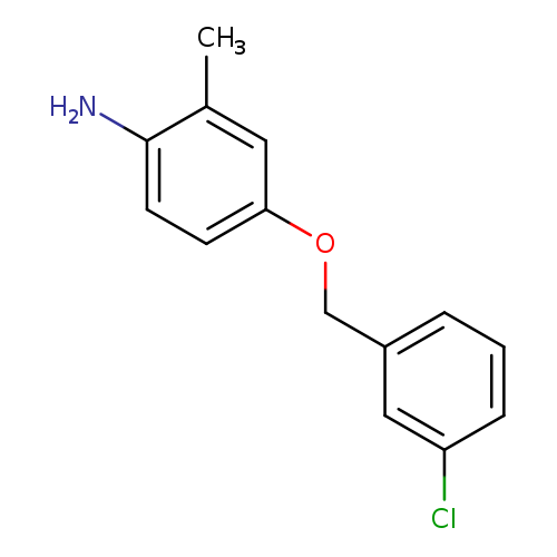 4-[(3-Chlorophenyl)methoxy]-2-methylaniline