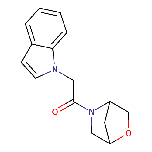 2-(1H-indol-1-yl)-1-{2-oxa-5-azabicyclo[2.2.1]heptan-5-yl}ethan-1-one
