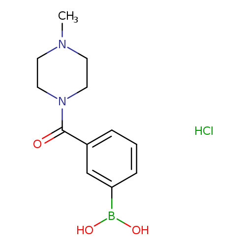 3-(4-Methylpiperazine-1-carbonyl)phenylboronic acid, HCl