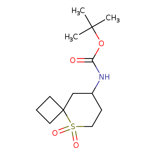tert-butyl N-{5,5-dioxo-5lambda6-thiaspiro[3.5]nonan-8-yl}carbamate