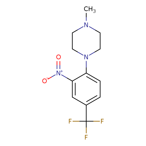 1-methyl-4-[2-nitro-4-(trifluoromethyl)phenyl]piperazine
