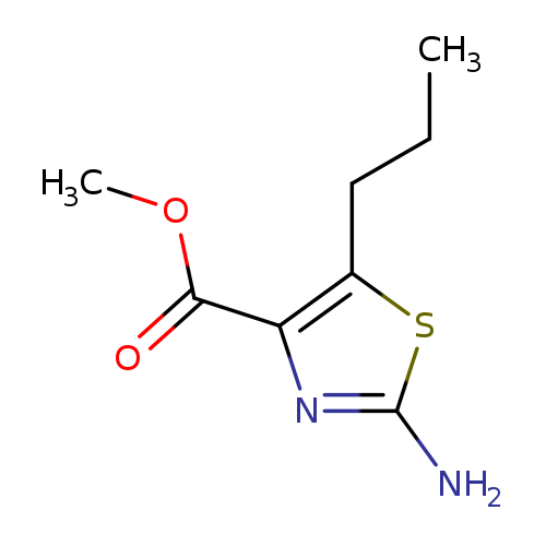 4-Thiazolecarboxylicacid,2-amino-5-propyl-,methylester(9CI)