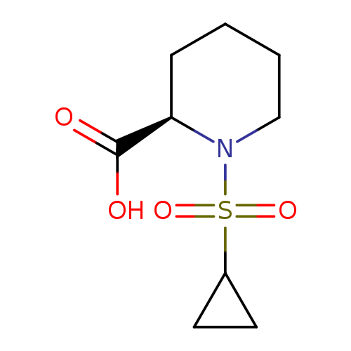(2R)-1-(Cyclopropanesulfonyl)piperidine-2-carboxylic acid