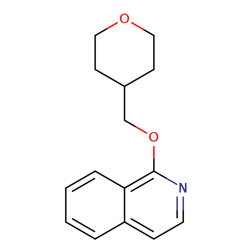 1-[(oxan-4-yl)methoxy]isoquinoline