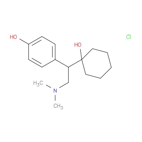 4-[2-(Dimethylamino)-1-(1-hydroxycyclohexyl)ethyl]-phenol  hydrochloride