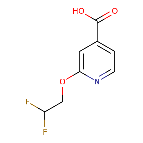 2-(2,2-Difluoroethoxy)isonicotinic acid