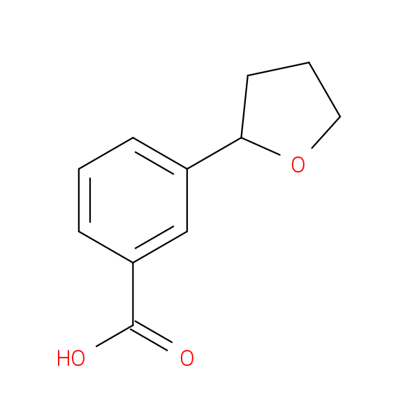 3-(oxolan-2-yl)benzoic acid