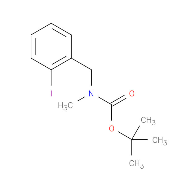 tert-Butyl 2-iodobenzyl(methyl)carbamate