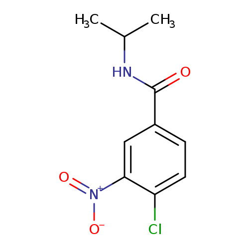 4-chloro-3-nitro-N-(propan-2-yl)benzamide