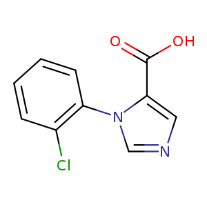 1-(2-chlorophenyl)-1H-imidazole-5-carboxylic acid