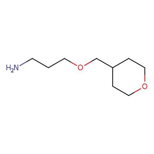 3-(oxan-4-ylmethoxy)propan-1-amine