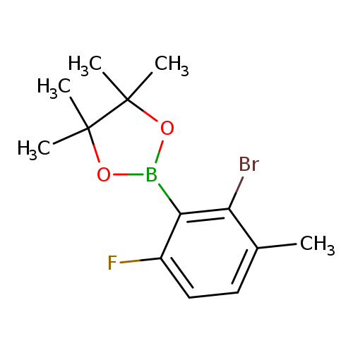 2-Bromo-6-fluoro-3-methylphenylboronic acid pinacol ester