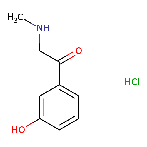 1-(3-Hydroxyphenyl)-2-(methylamino)ethanone hydrochloride