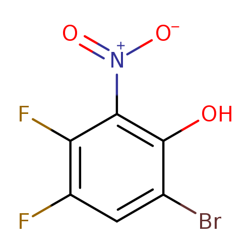 6-Bromo-3,4-difluoro-2-nitrophenol