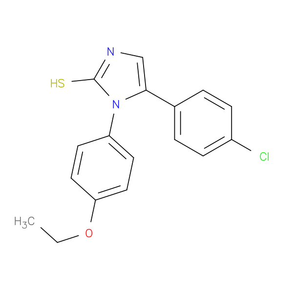 5-(4-chlorophenyl)-1-(4-ethoxyphenyl)-1H-imidazole-2-thiol