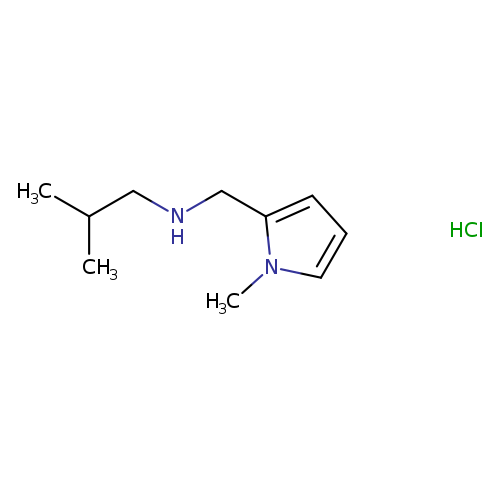 [(1-methyl-1H-pyrrol-2-yl)methyl](2-methylpropyl)amine hydrochloride