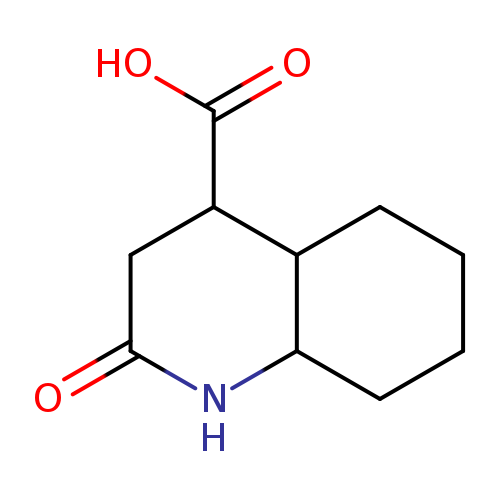 2-oxo-decahydroquinoline-4-carboxylic acid