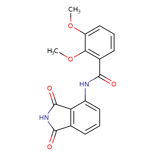 N-(1,3-dioxo-2,3-dihydro-1H-isoindol-4-yl)-2,3-dimethoxybenzamide