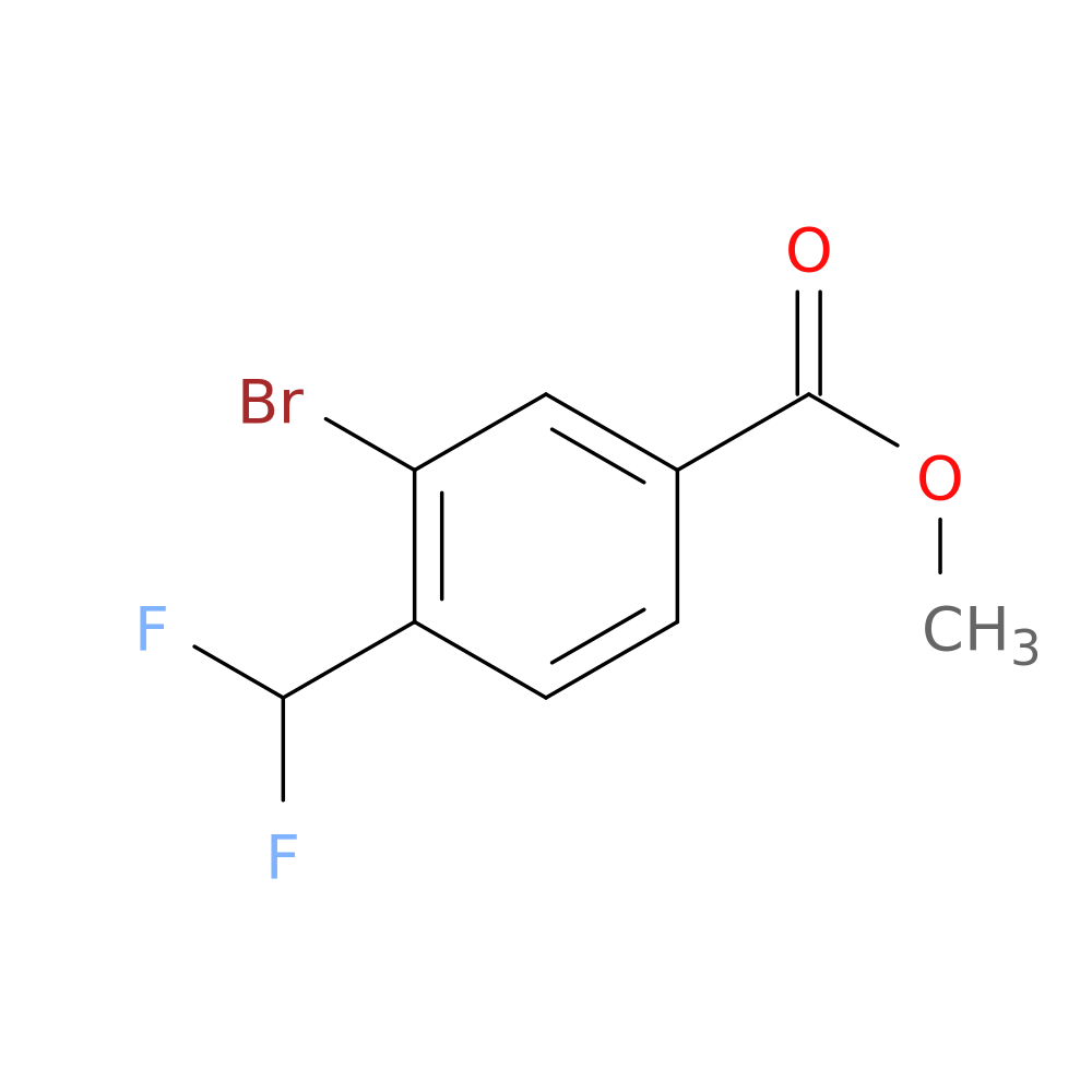 Methyl 3-Bromo-4-(difluoromethyl)benzoate