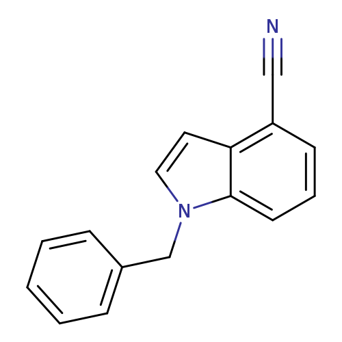 1-Benzyl-1h-indole-4-carbonitrile
