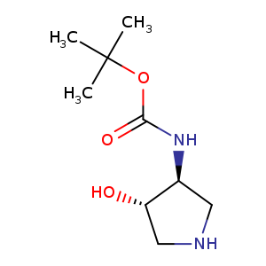 Trans-(4-hydroxy-pyrrolidin-3-yl)-carbamic acid tert-butyl ester