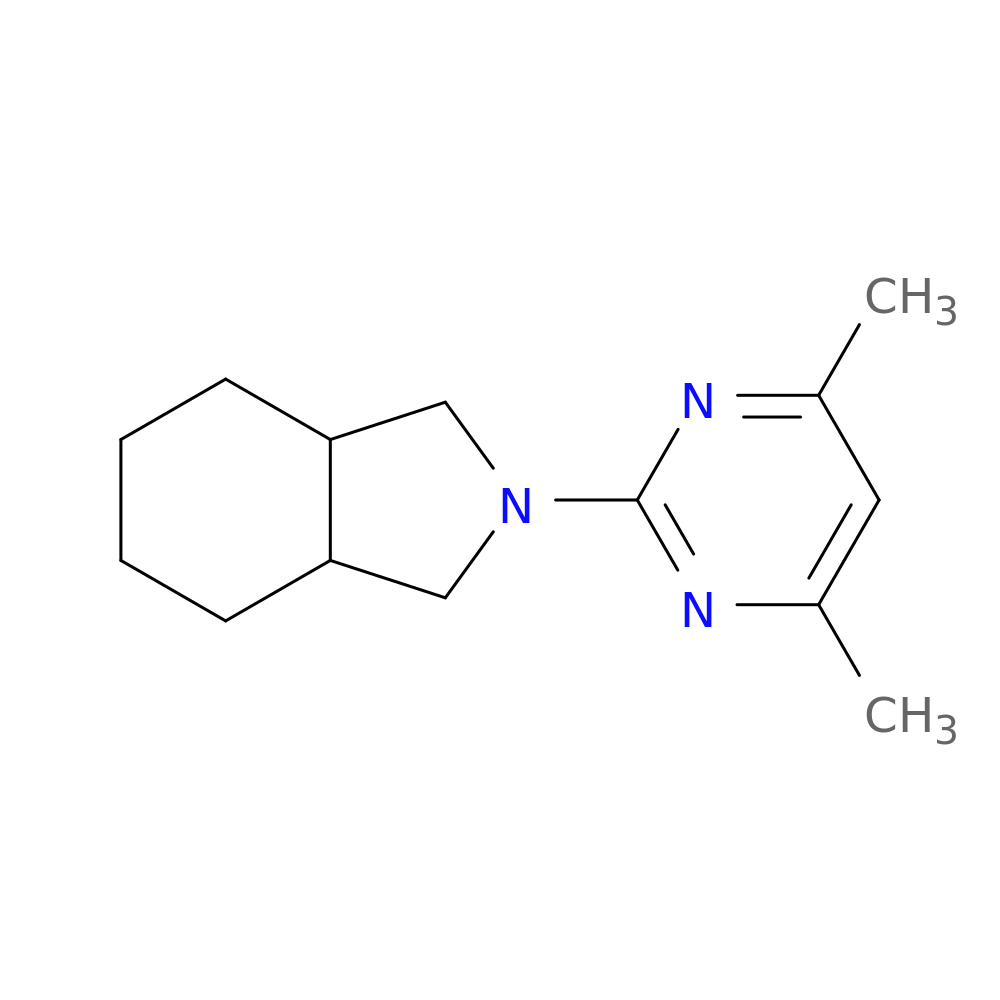 2-(4,6-dimethylpyrimidin-2-yl)-octahydro-1H-isoindole