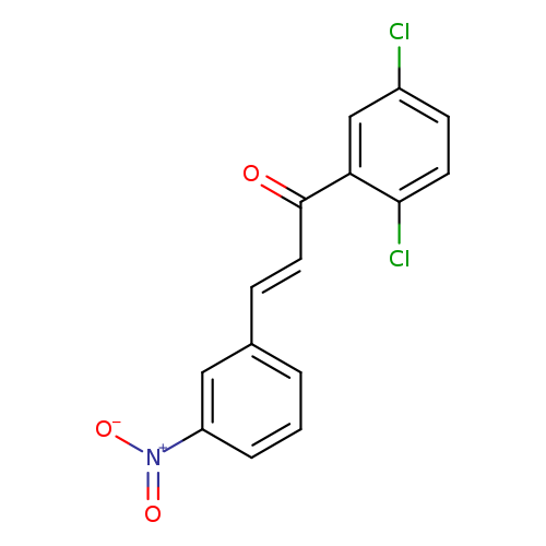(2E)-1-(2,5-dichlorophenyl)-3-(3-nitrophenyl)prop-2-en-1-one