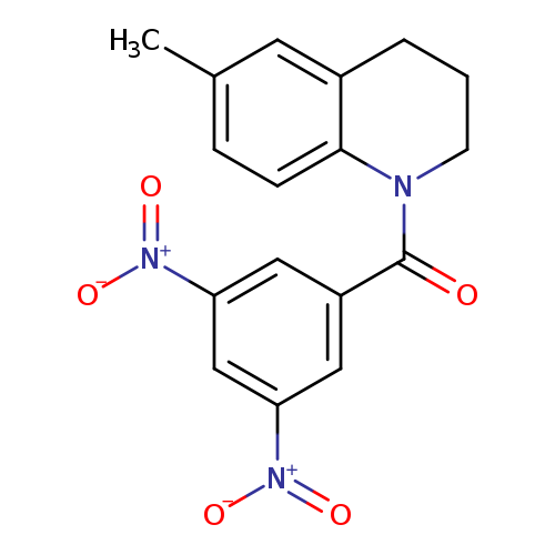 1-(3,5-dinitrobenzoyl)-6-methyl-1,2,3,4-tetrahydroquinoline