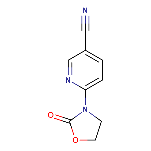 6-(2-Oxo-1,3-oxazolidin-3-yl)pyridine-3-carbonitrile