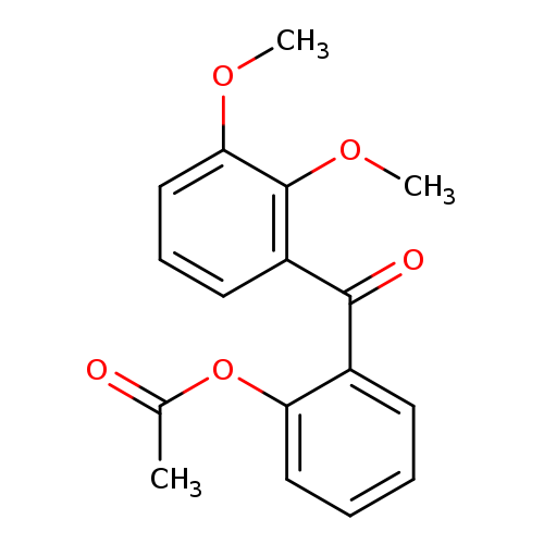 2-(2,3-Dimethoxybenzoyl)phenyl acetate