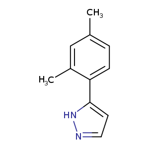 5-(2,4-dimethylphenyl)-1H-pyrazole