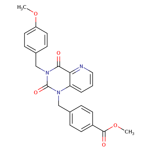 methyl 4-({3-[(4-methoxyphenyl)methyl]-2,4-dioxo-1H,2H,3H,4H-pyrido[3,2-d]pyrimidin-1-yl}methyl)benzoate