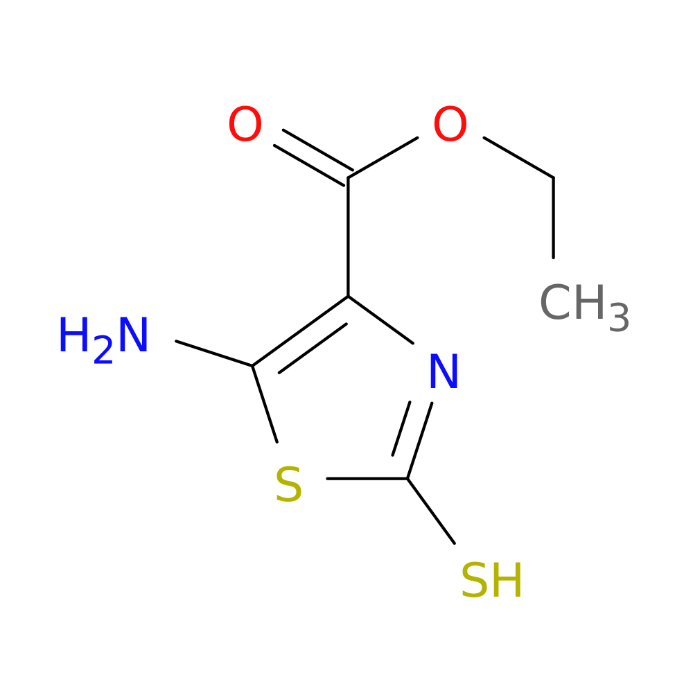 Ethyl 5-amino-2-mercaptothiazole-4-carboxylate