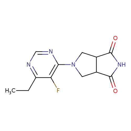 5-(6-ethyl-5-fluoropyrimidin-4-yl)-octahydropyrrolo[3,4-c]pyrrole-1,3-dione