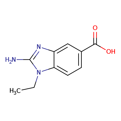 2-amino-1-ethyl-1H-1,3-benzodiazole-5-carboxylic acid