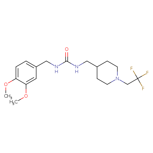 1-[(3,4-dimethoxyphenyl)methyl]-3-{[1-(2,2,2-trifluoroethyl)piperidin-4-yl]methyl}urea