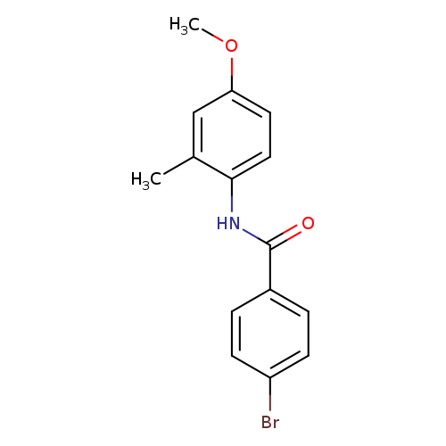 4-bromo-N-(4-methoxy-2-methylphenyl)benzamide