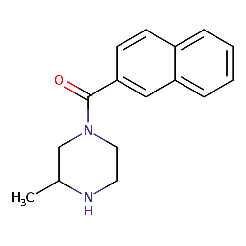 3-methyl-1-(naphthalene-2-carbonyl)piperazine