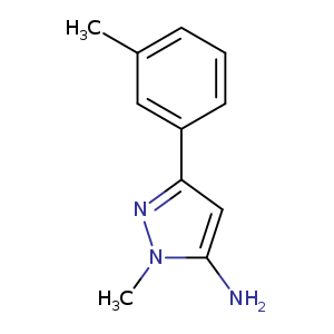 1-Methyl-3-(3-Methylphenyl)-1H-Pyrazol-5-Amine