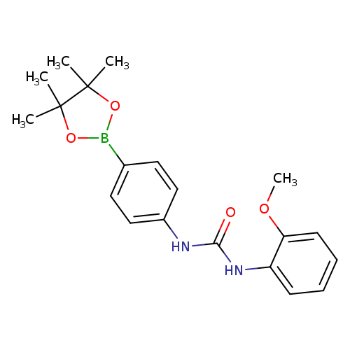 Urea, N-(2-methoxyphenyl)-N'-[4-(4,4,5,5-tetramethyl-1,3,2-dioxaborolan-2-yl)phenyl]-